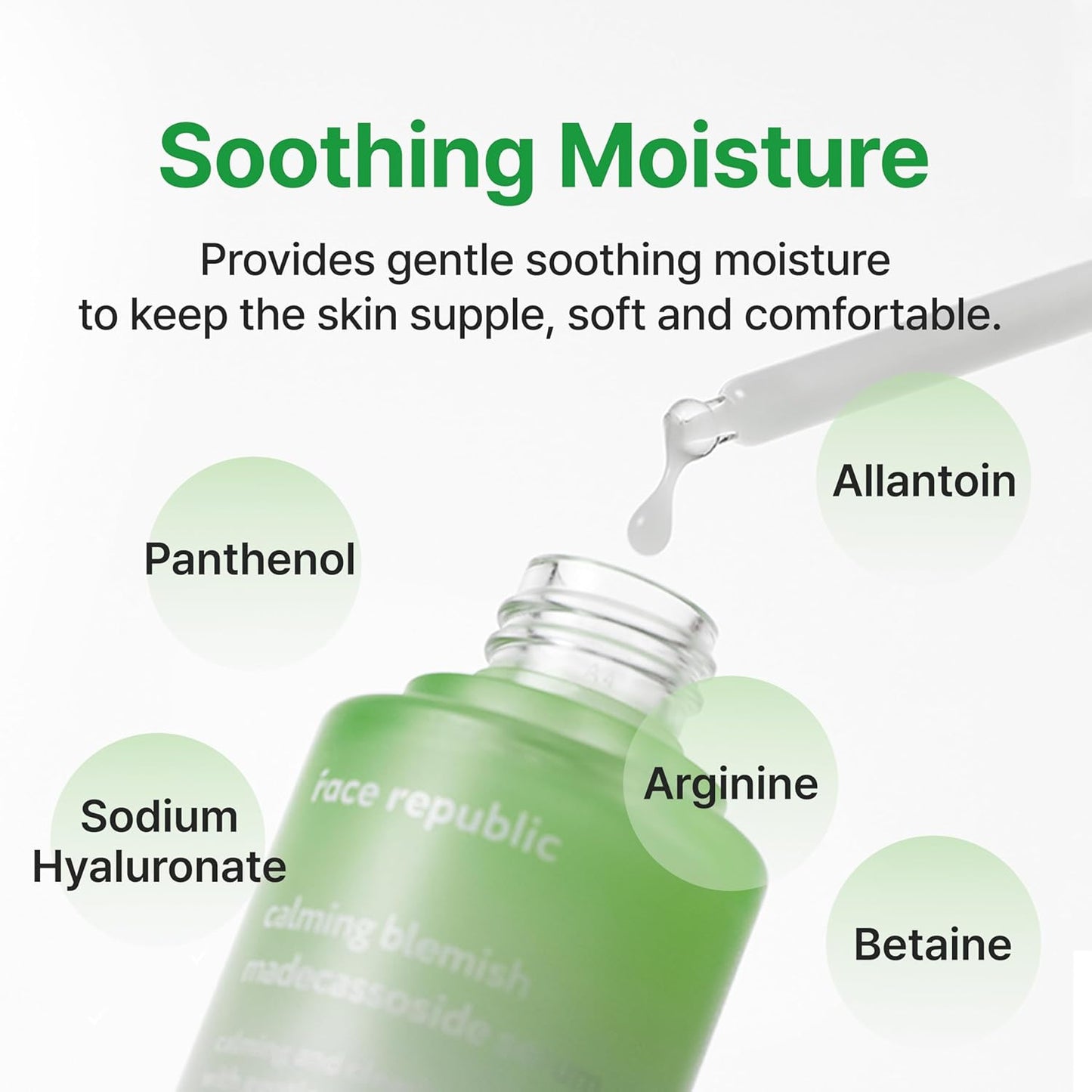 Calming Tea Tree Madecassoside Serum 45Ml 1.52 Fl Oz | Lightweight | Soothing | Madecassoside, Tea Tree, Centella Asiatica, Niacinamide | for Irritated Skin | Vegan Korean Skin Care