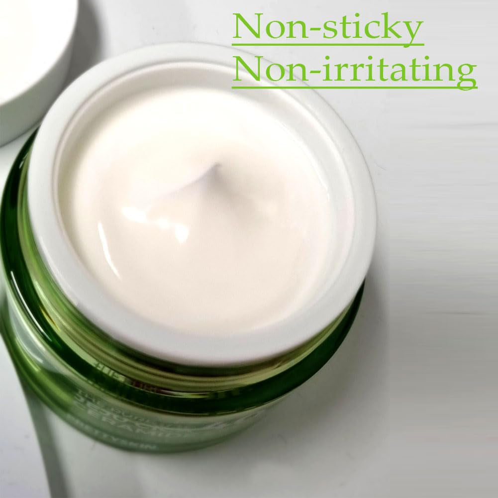 Centella Asiatica 40% Gel Cream–Korean Face Moisturizer with Hyaluronic Acid, Ceramide NP & Shea Butter–Lightweight, Non-Sticky Hydration for Sensitive, Dry & Combination Skin (1.75 Fl Oz)